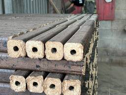 Briquettes de chêne Pini Kay 100 % FSC / Bûches de chauffage en bois de chêne