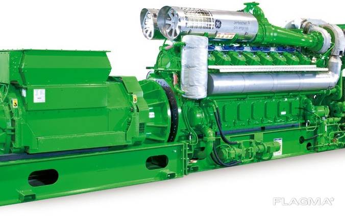 Б/У газовый двигатель Jenbacher J 620 GSE01,2800 Квт,2001 г.