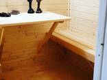 Баня-бочка, баня квадро-бочка, русская баня - фото 6