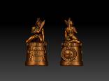 Bronze souvenirs. Statuettes, thimbles, trinkets, keychains. - photo 8