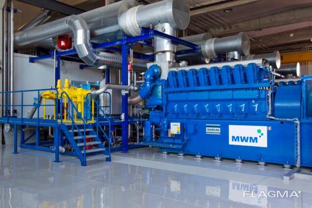Used gas station MWM 2032, 17 MW, 2015.