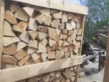 Chopped beech firewood / Дрова колоті букові / Kaminholz / Gehacktes Buchenbrennholz - фото 5