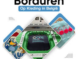 Gepersonaliseerd Borduren op Kleding in Belgi