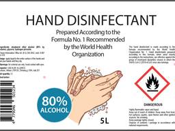 Hand disinfectant