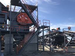 Installation de concassage et de criblage