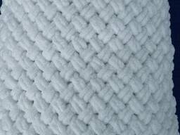 Плед из alize puffy