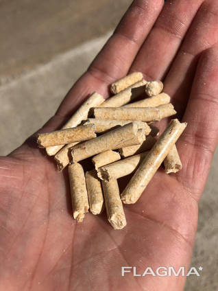 Spruce Wood Pellets (White), 6 mm