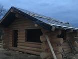 Сруб дома, бани из рубленного бревна - фото 11