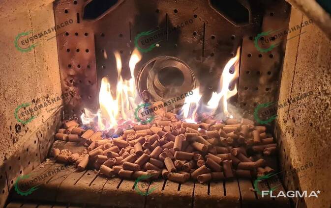 Топливные пеллеты Ø 8.0 и 10.0 мм (отруби пшеницы ©)