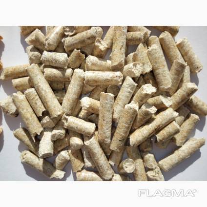 Топливные пеллеты из дерева 6 мм. , класс А1 и А2, сертификат KZR
